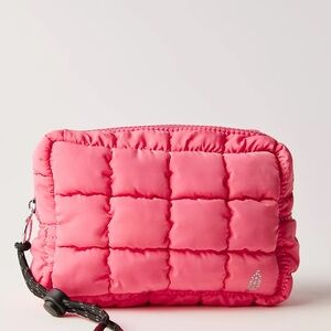 FP Movement by Free People Bubblegum Pink Quilted Mini Case